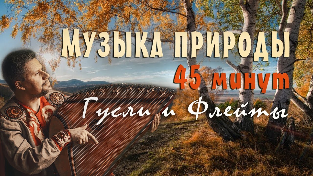Красивая музыка природы слушать 45 минут 