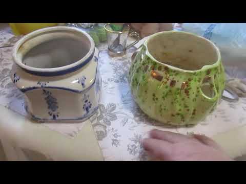 Отстойник для воды внутри самого горшка