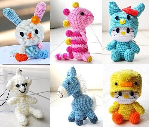 Игрушки Амигуруми. Подборка идей.