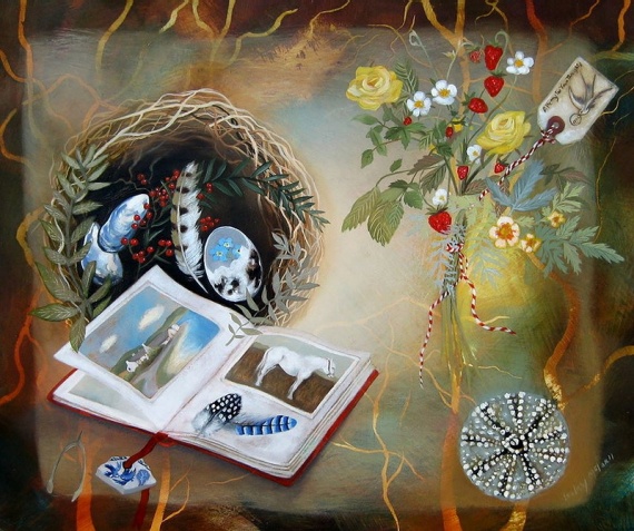 Художница Lesley McLaren Художница Lesley McLaren