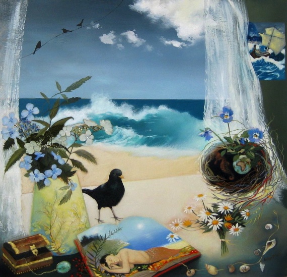 Художница Lesley McLaren Художница Lesley McLaren