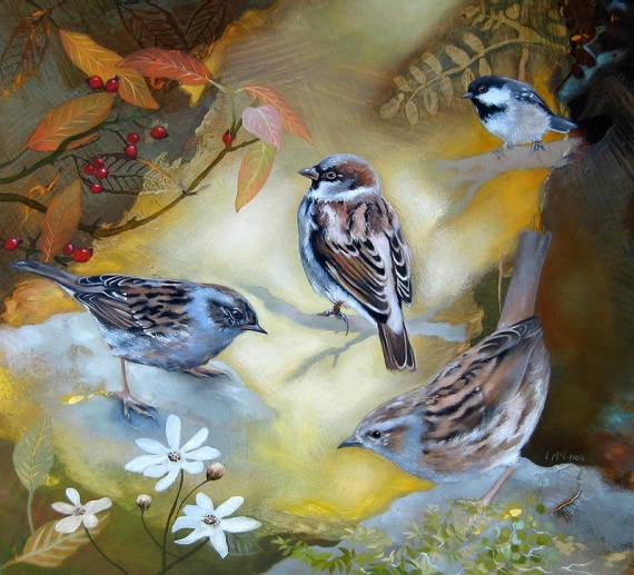 Художница Lesley McLaren Художница Lesley McLaren