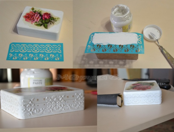 Шкатулочка "Розы". Шкатулочка "Розы".