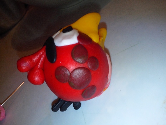 angry birds из полимерной глины angry birds из полимерной глины