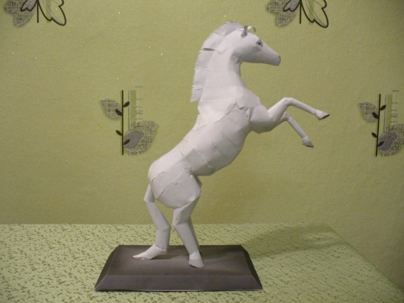 Лошадь 🐴 из бумаги А4, Horse made of A4 paper