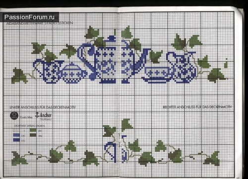 УЗОРЫ ДЛЯ СКАТЕРТЕЙ И САЛФЕТОК. ЧАСТЬ 7
