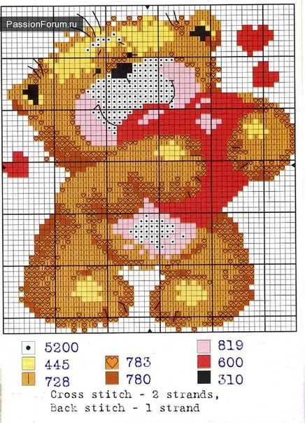 Схемы вышивки крестиком Любовь