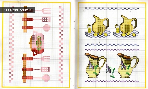 УЗОРЫ ДЛЯ СКАТЕРТЕЙ И САЛФЕТОК. ЧАСТЬ 14